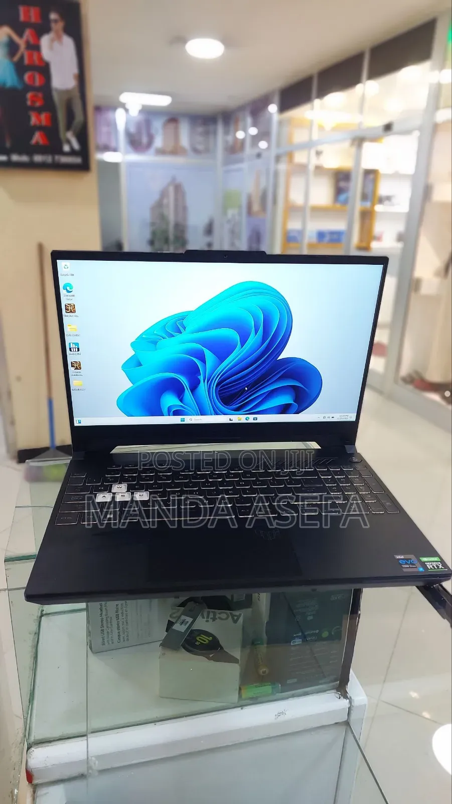 New Laptop Asus TUF Dash F15 16GB Intel Core I7 SSD 512GB