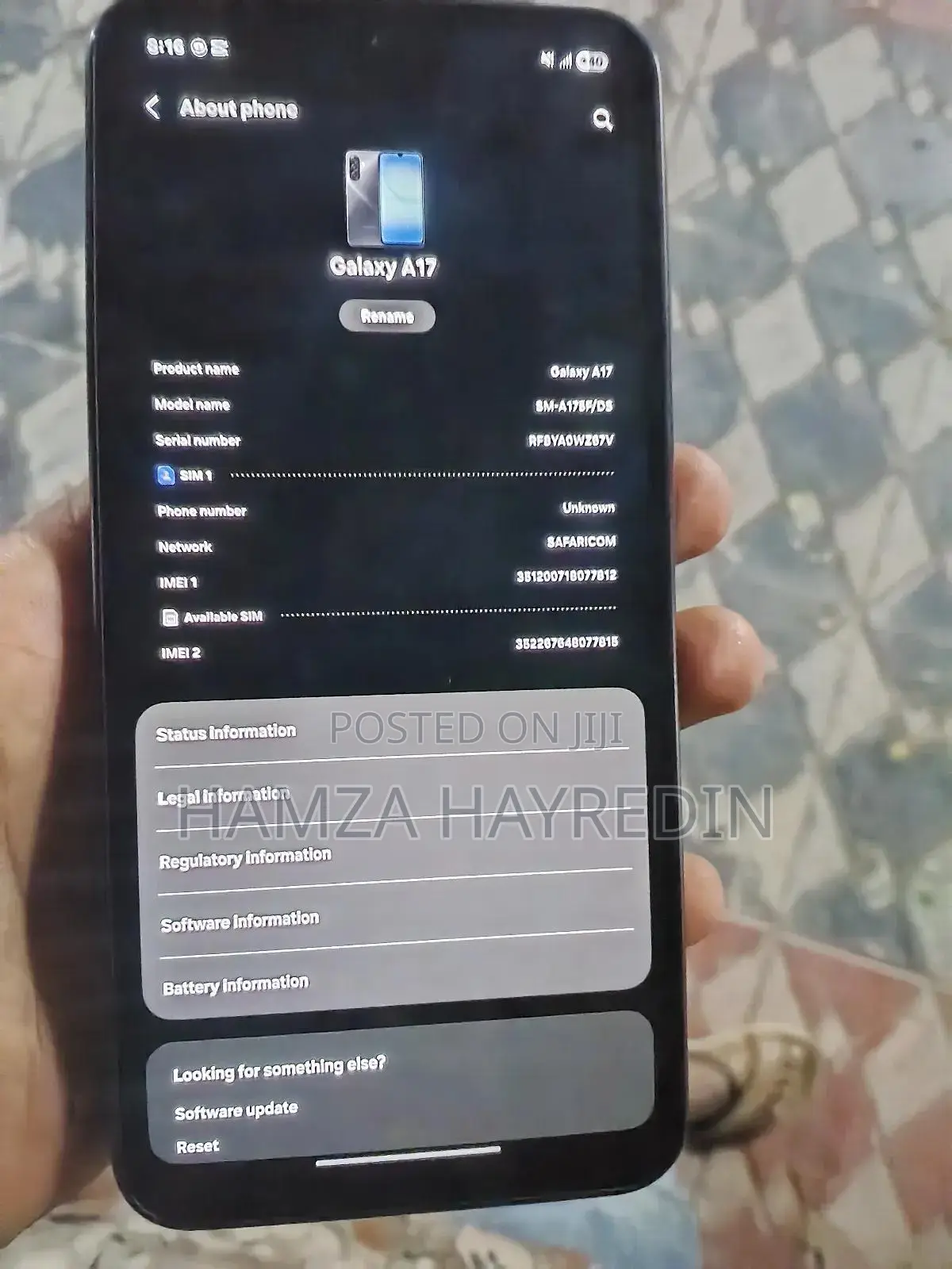 New Samsung Galaxy A17 128 GB Black