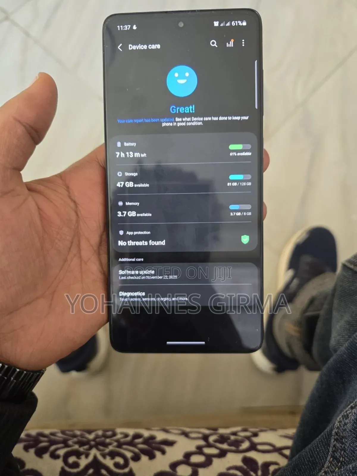 Samsung Galaxy A71 128 GB Black