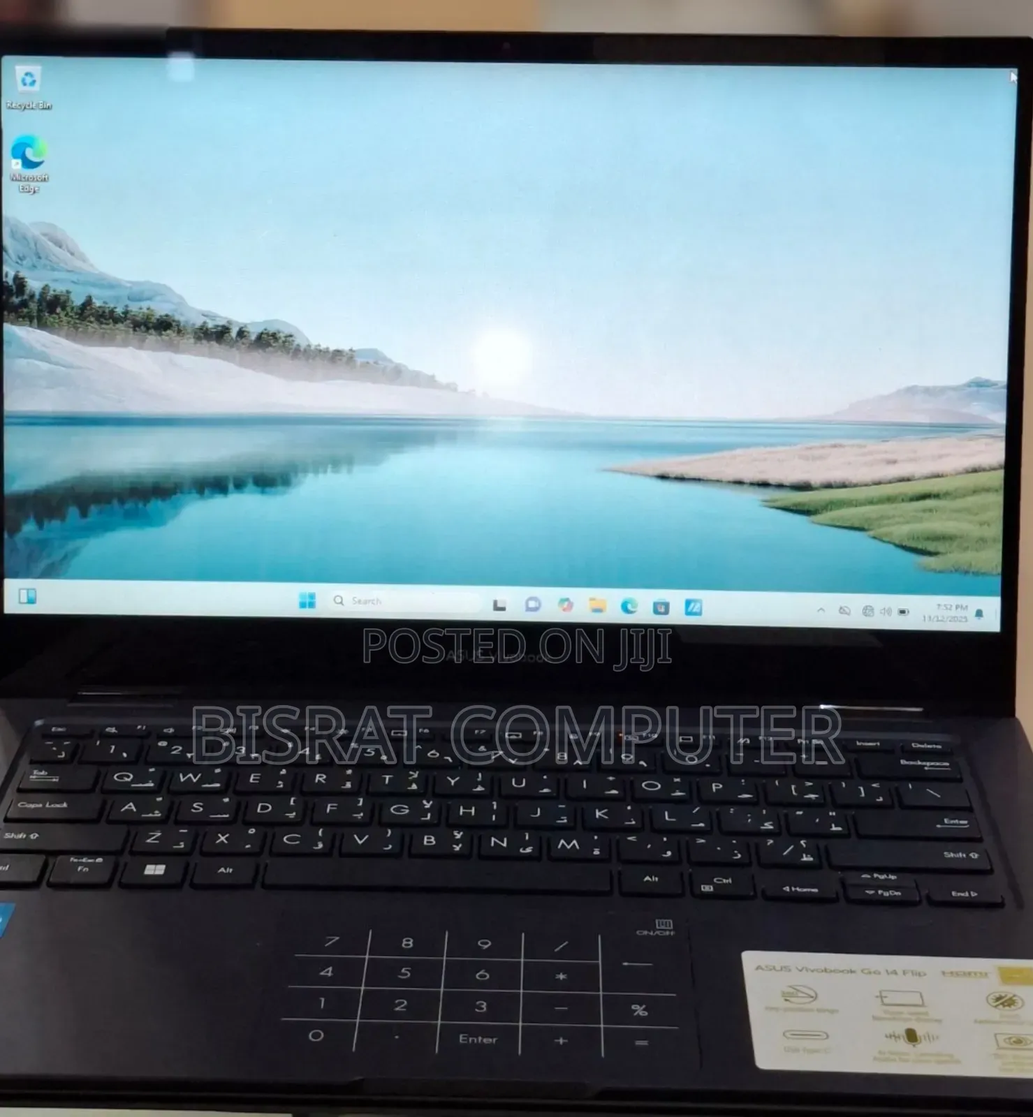 New Laptop Asus VivoBook 15 X505BA 4GB Intel Core I5 SSD 128GB