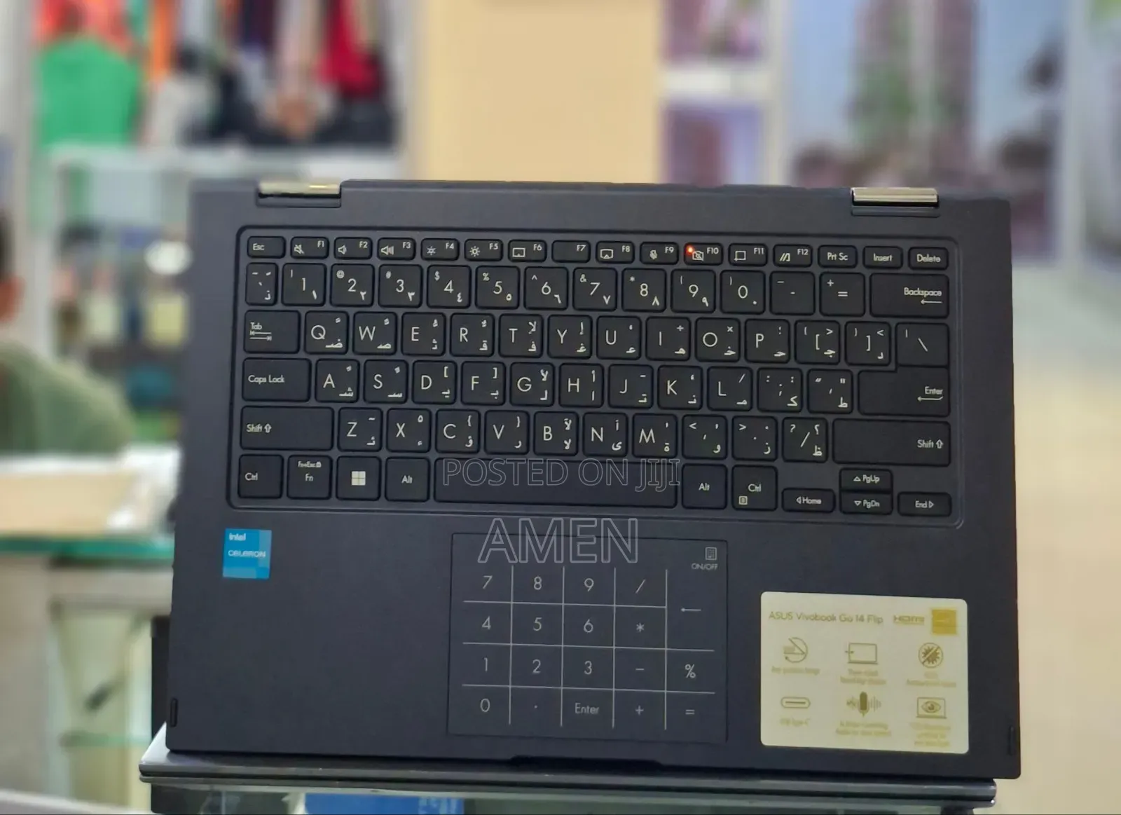 New Laptop Asus VivoBook Flip 14 TP401NA 4GB Intel Pentium SSD 128GB