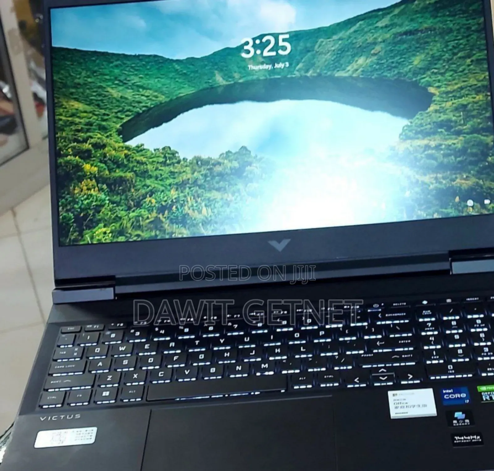 New Laptop HP Victus 15 16GB Intel Core I7 SSD 512GB