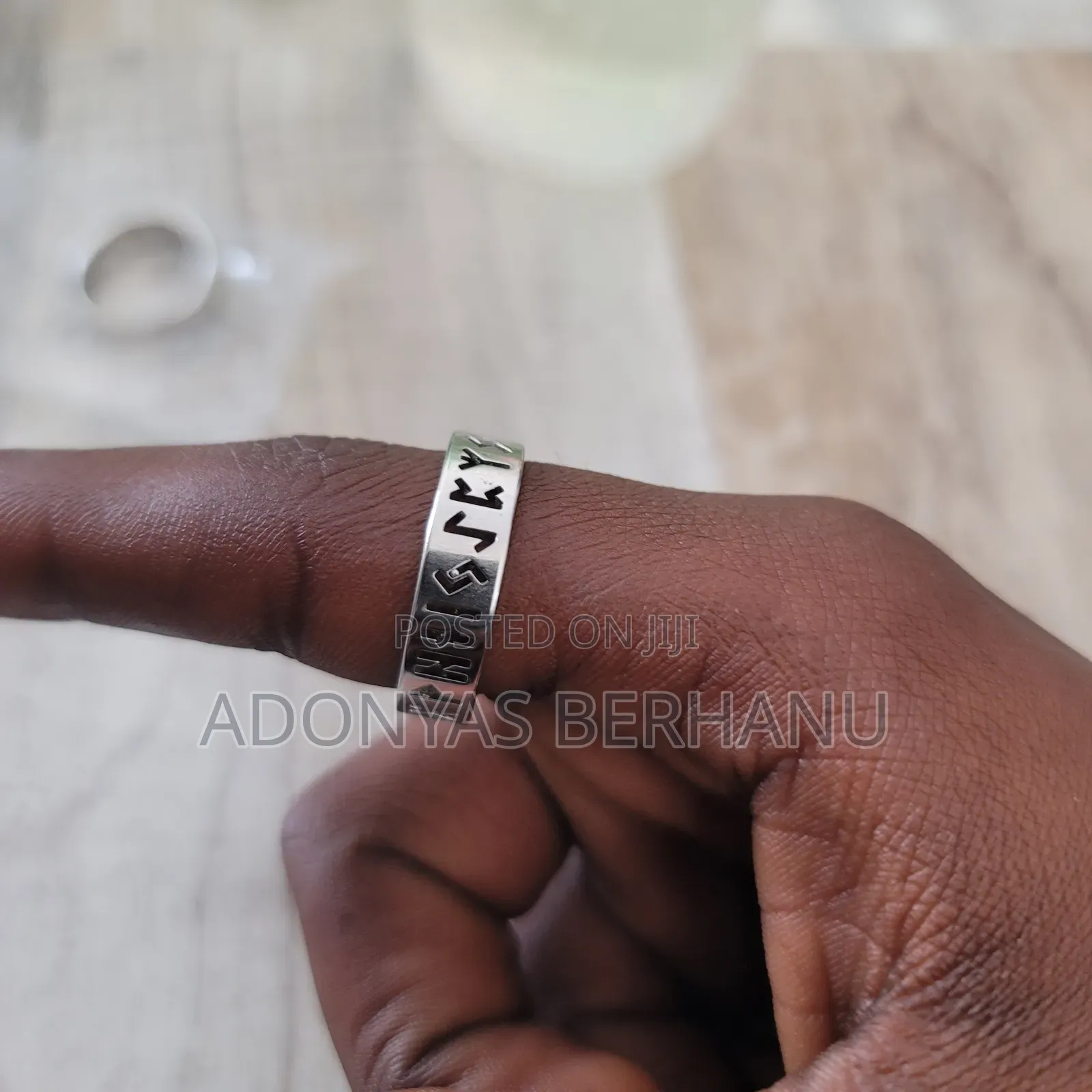 Odin Norse Viking Amulet Rune Rings For Men Words Ring