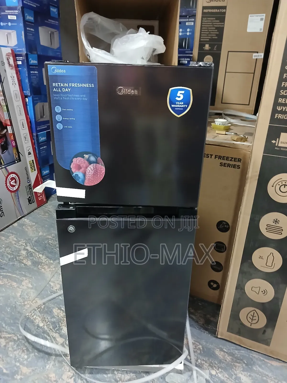 Midea Refrigerator Model 187 – Original | Energy Saver |Strong Cooling