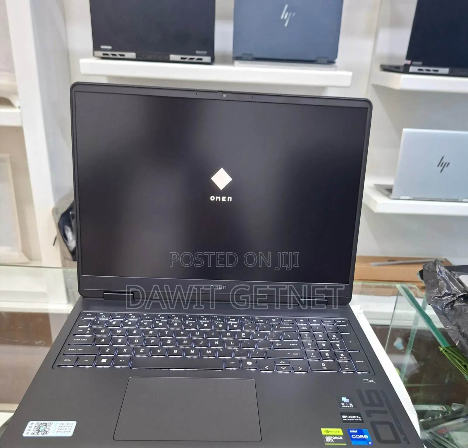 New Laptop HP Omen 16 16GB Intel Core I7 SSD 1T