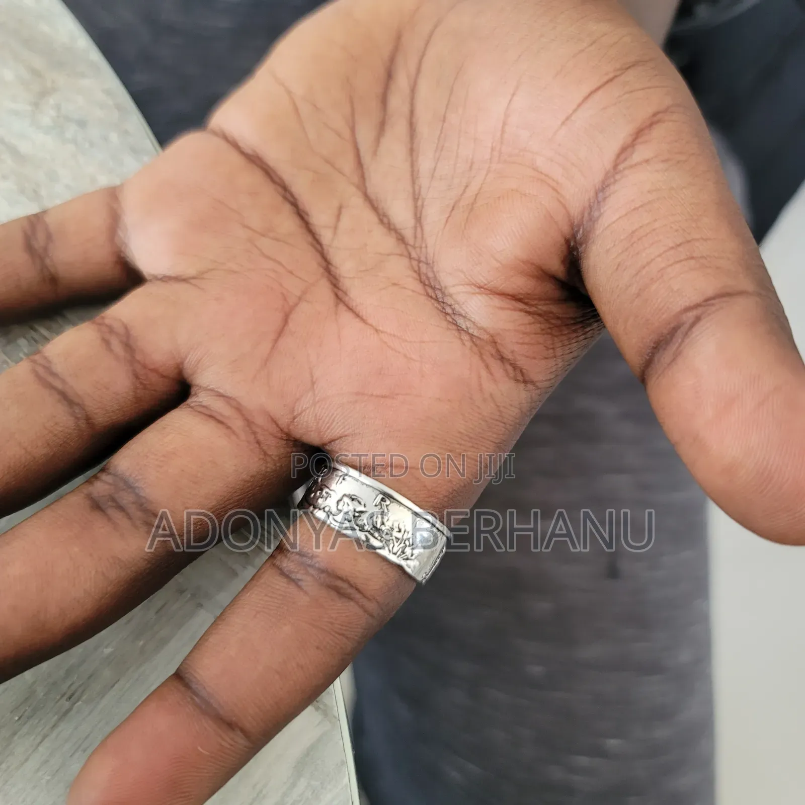 Signet Men Rings Commemorative Gift for Boyfriend