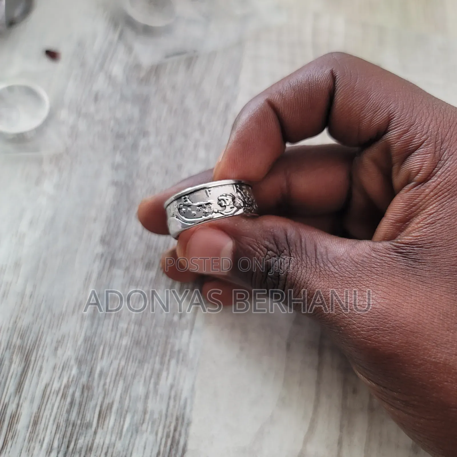 Signet Men Rings Commemorative Gift for Boyfriend