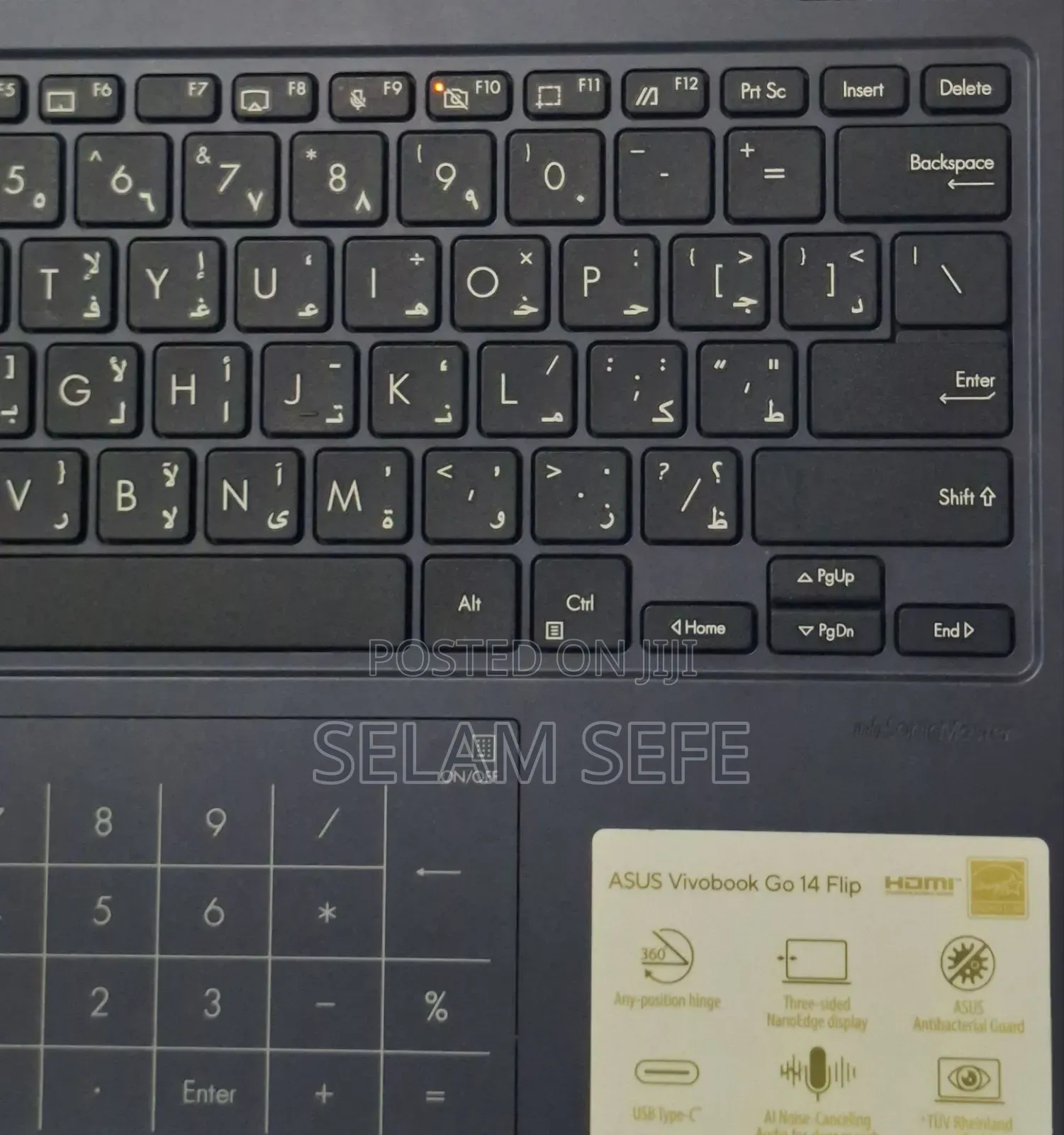 New Laptop Asus VivoBook Flip 14 TP401NA 4GB Intel Celeron SSD 128GB