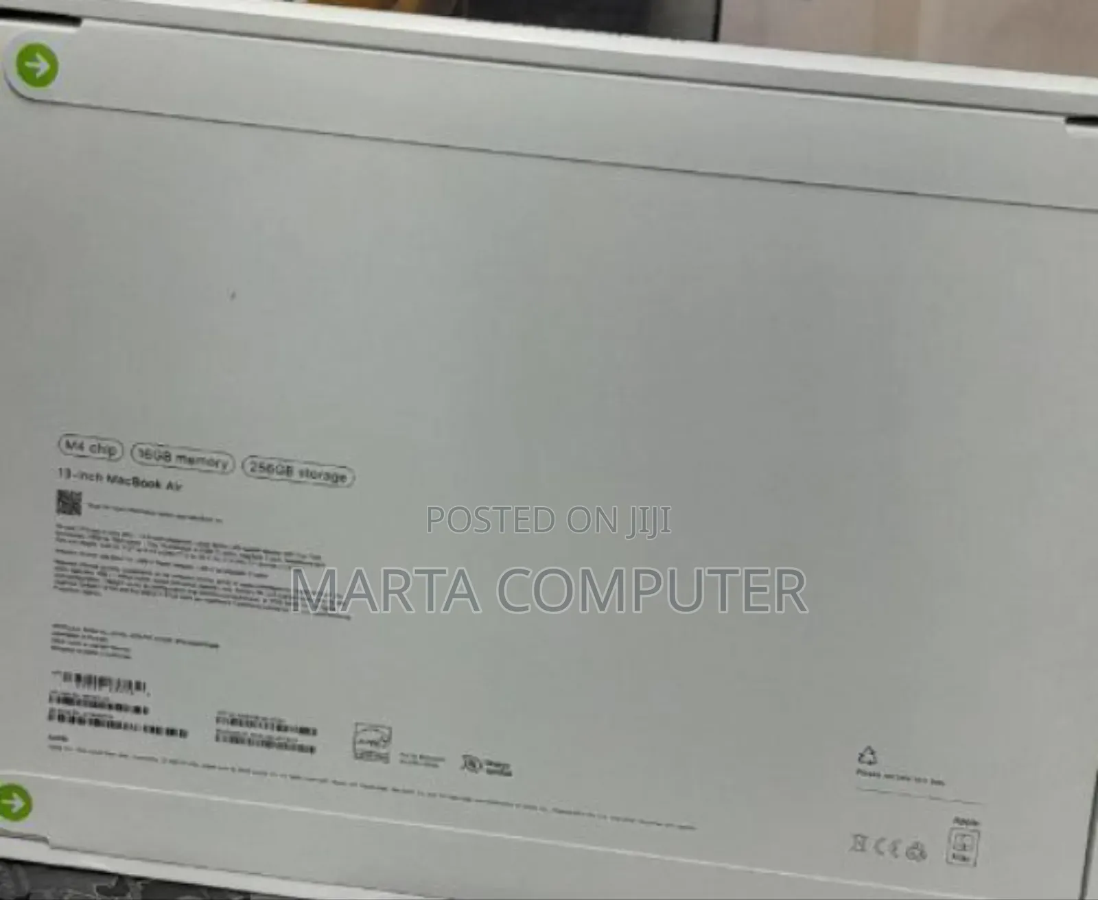 New Laptop Apple MacBook Air 16GB Intel Core I5 SSD 256GB