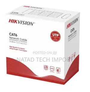 Hikvision Full Copper Cat6 Cable