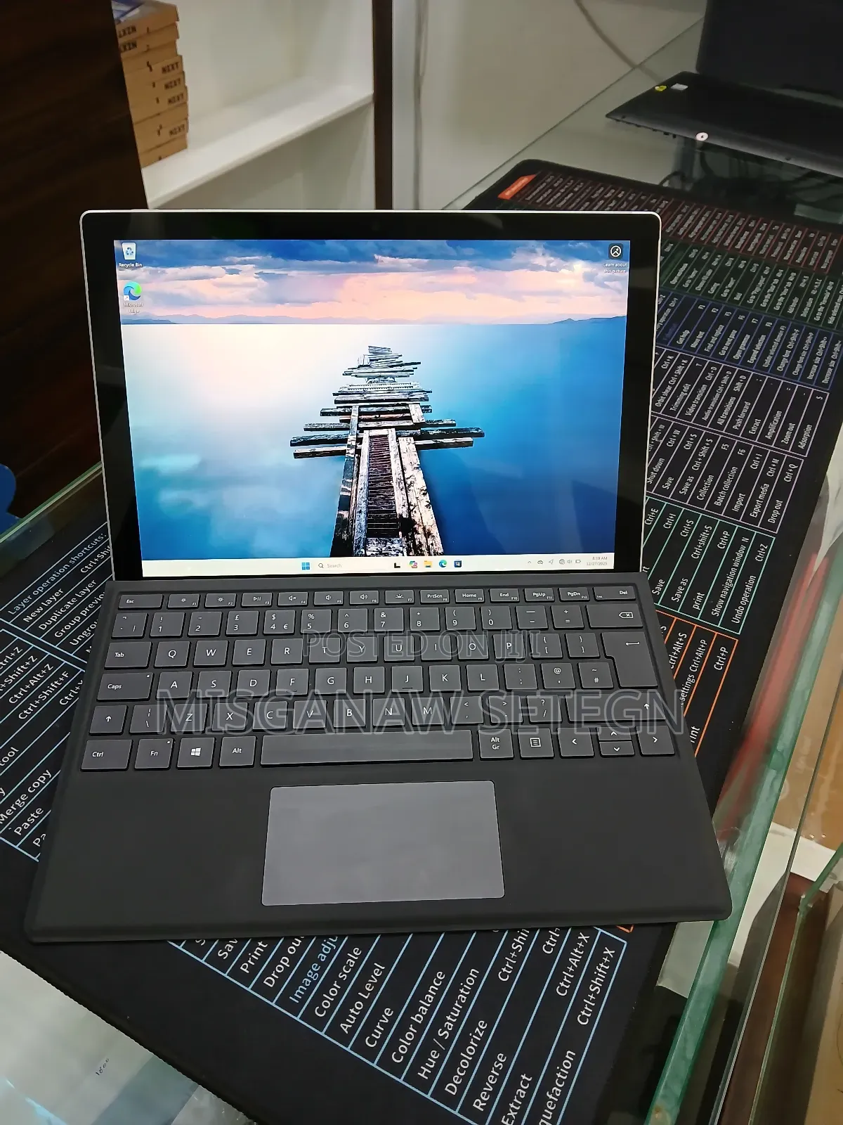 New Laptop Microsoft Surface Pro 7 8GB Intel Core I5 SSD 256GB