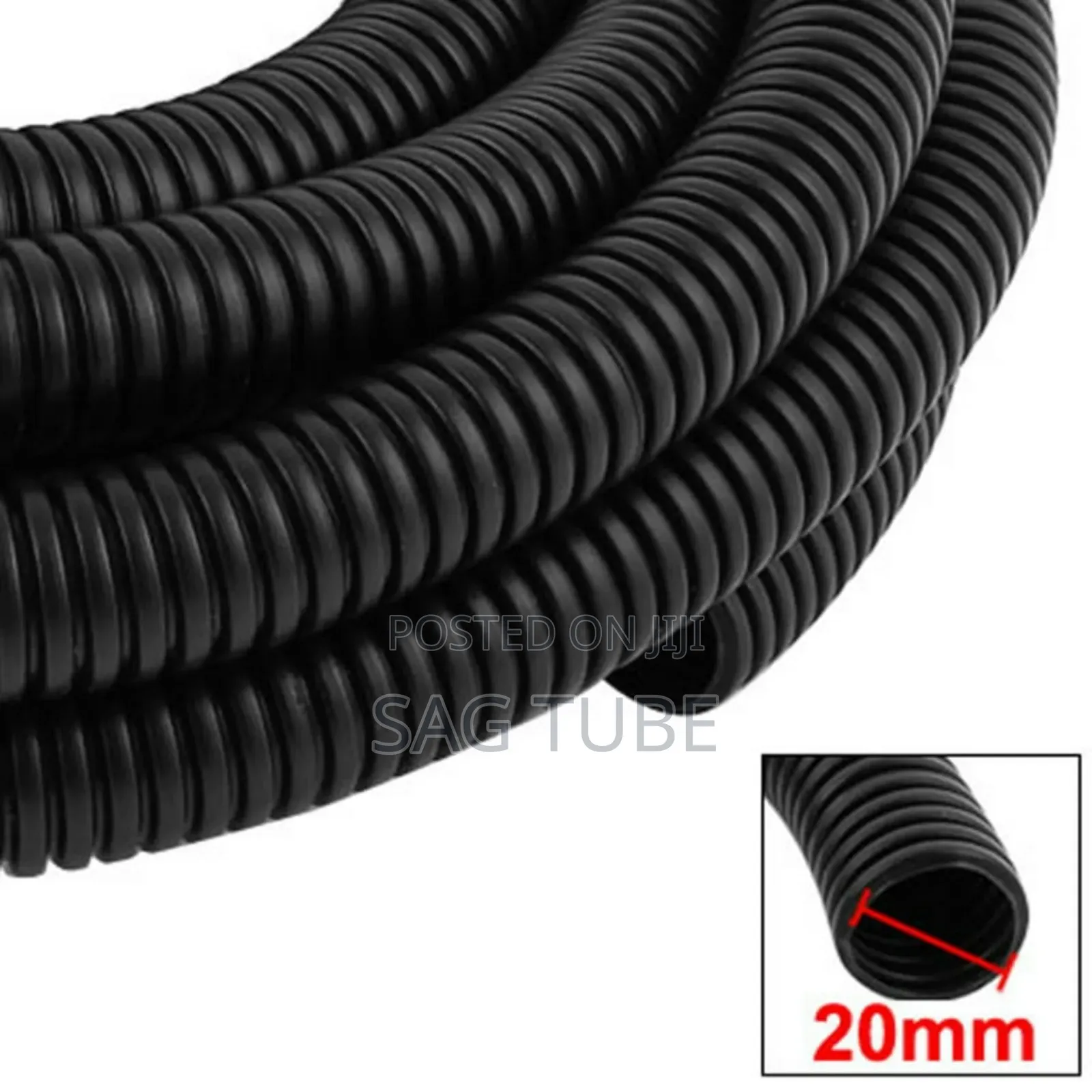 Carbon Corrugated Conduit(Ø13mm,Ø16, Ø25,Ø32,Ø40,Ø50, Ø100, Ø200mm)