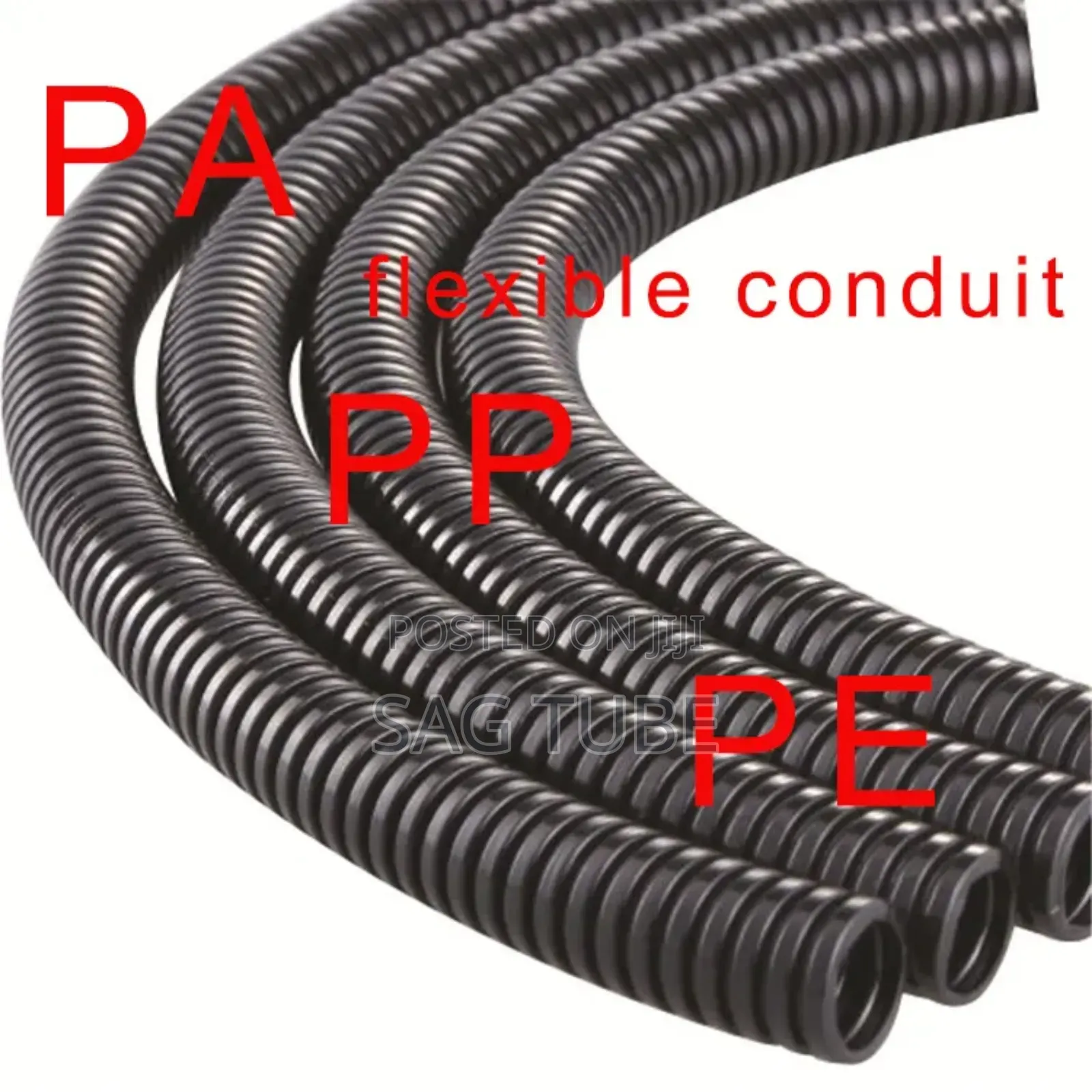 Carbon Corrugated Conduit(Ø13mm,Ø16, Ø25,Ø32,Ø40,Ø50, Ø100, Ø200mm)