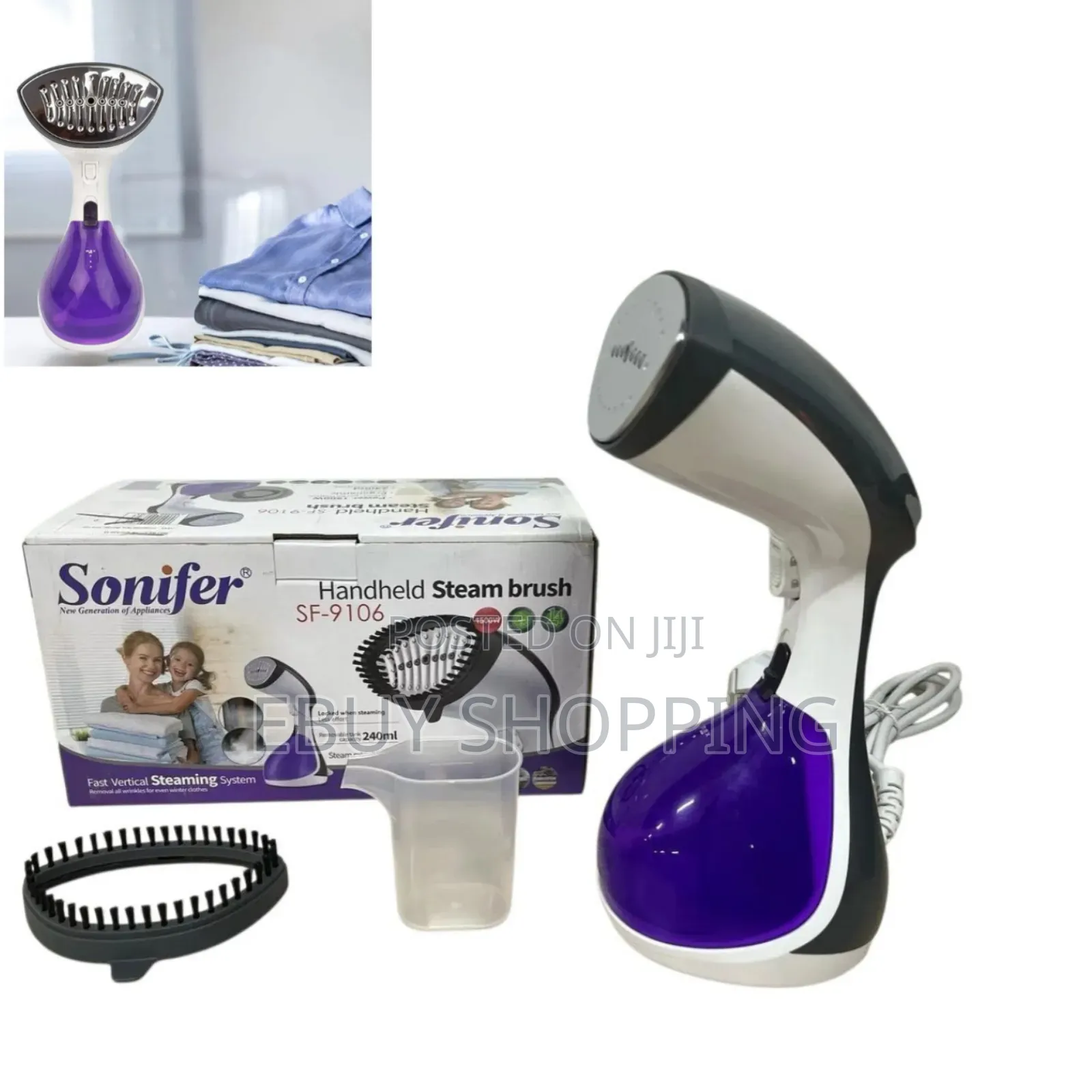 The Gentle Steamer: Ceramic Plate for Fabric Care