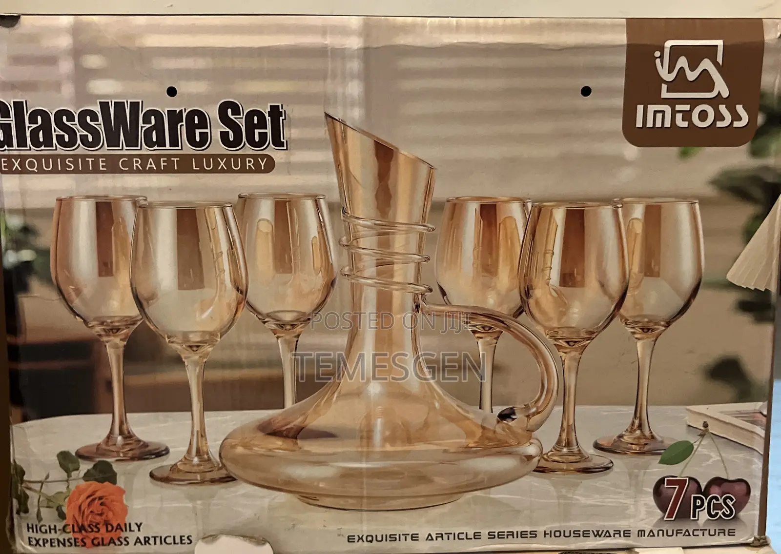 Wine Glassware Set, Glass