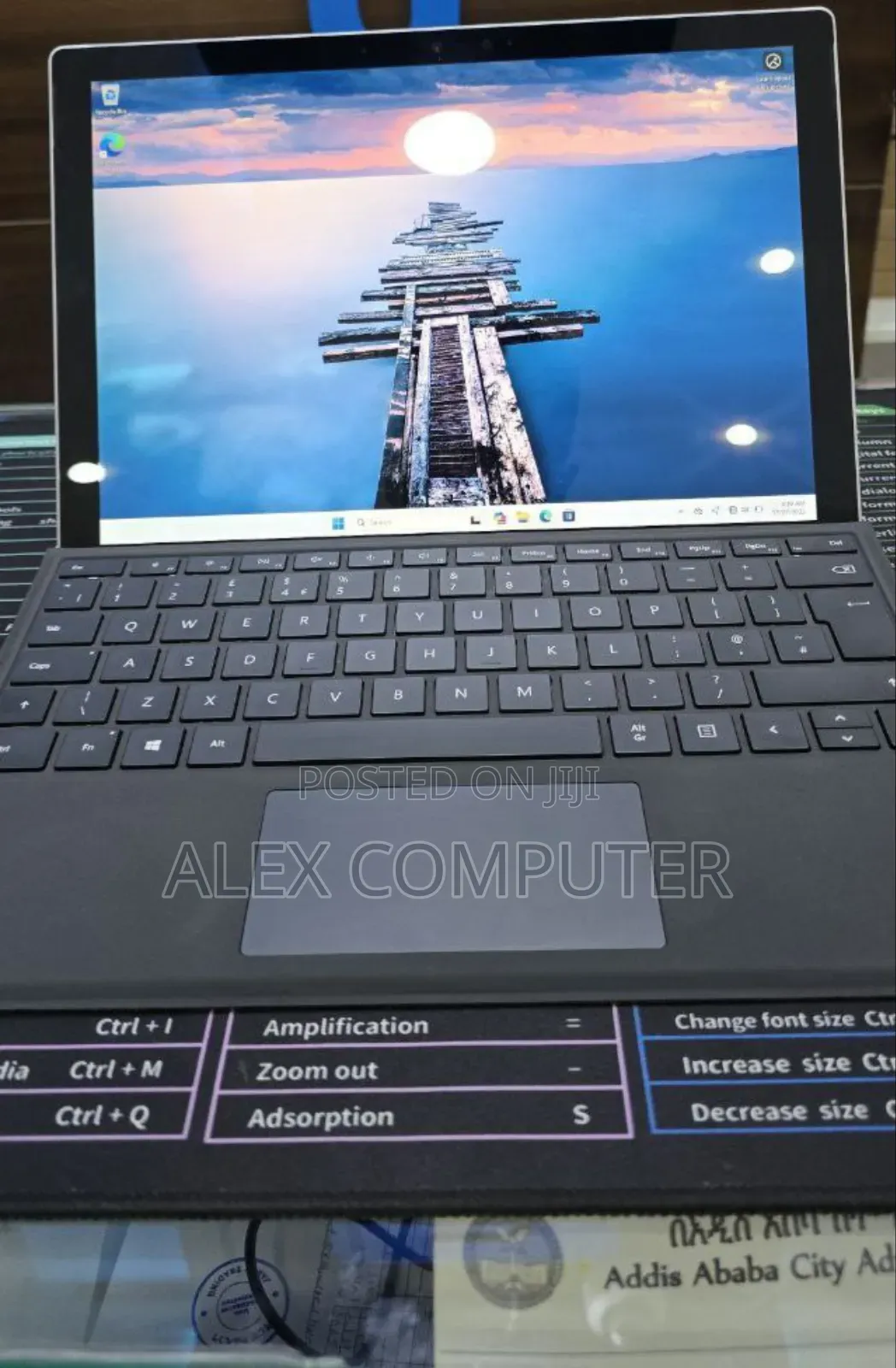 New Laptop Microsoft Surface Pro 7 8GB Intel Core I5 SSD 256GB