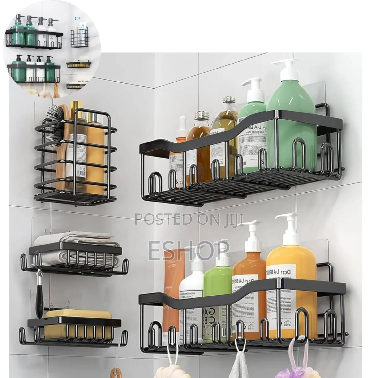 Compact Yet Strong 5-tier Organizing Rack | Steel Construction