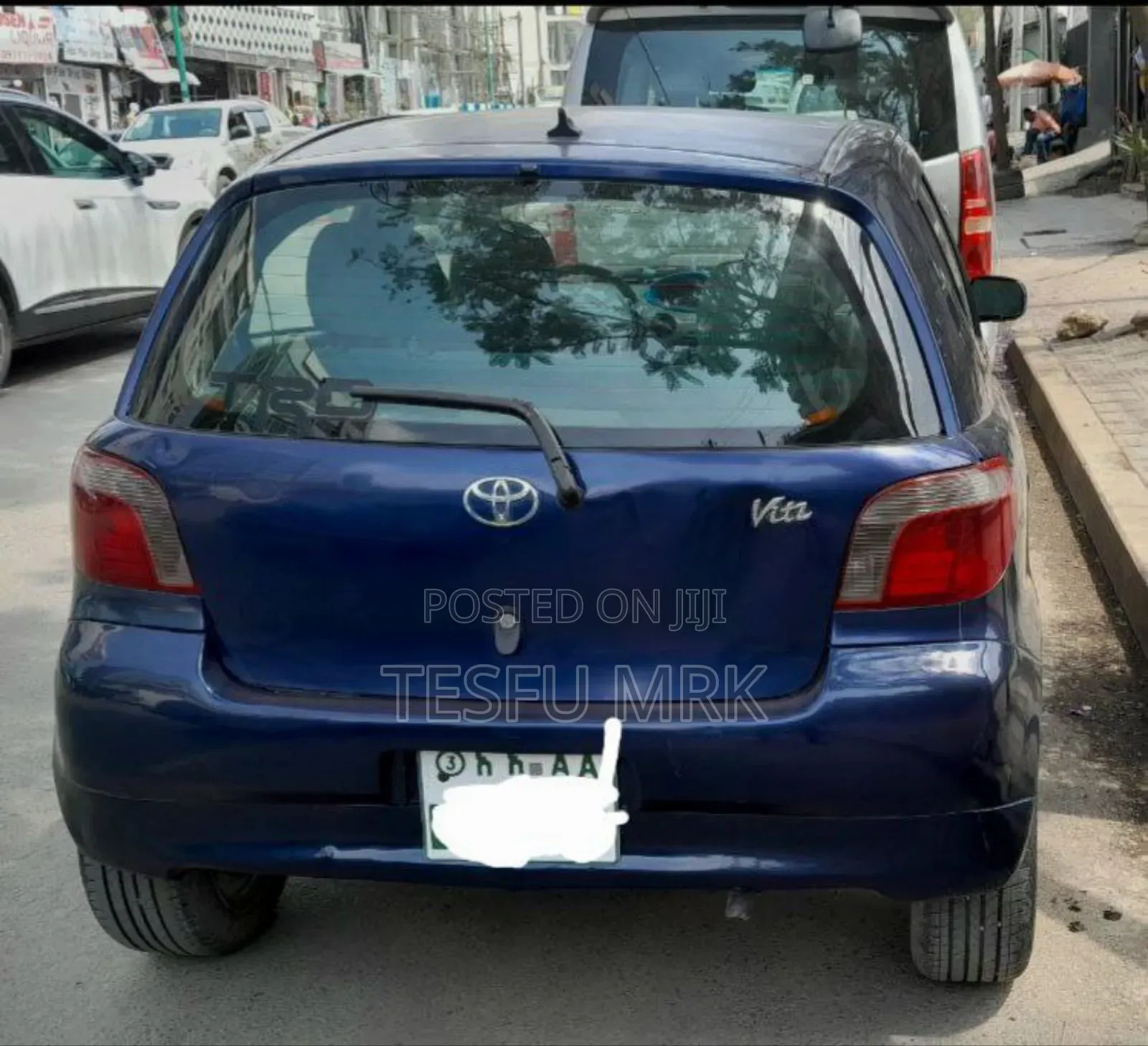 Toyota Vitz 2001 Blue