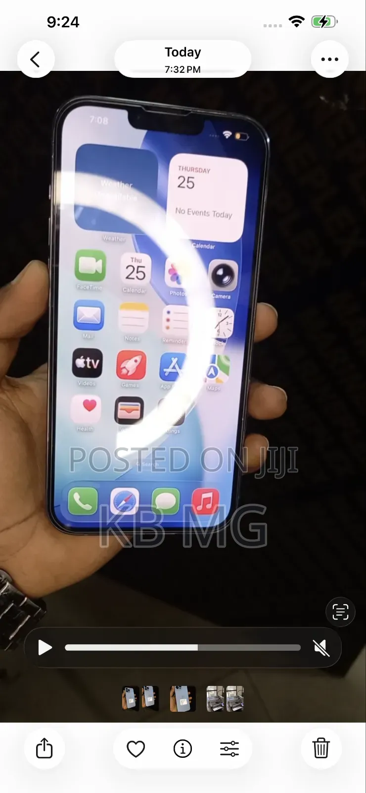 New Apple iPhone 13 Pro Max 256 GB Blue