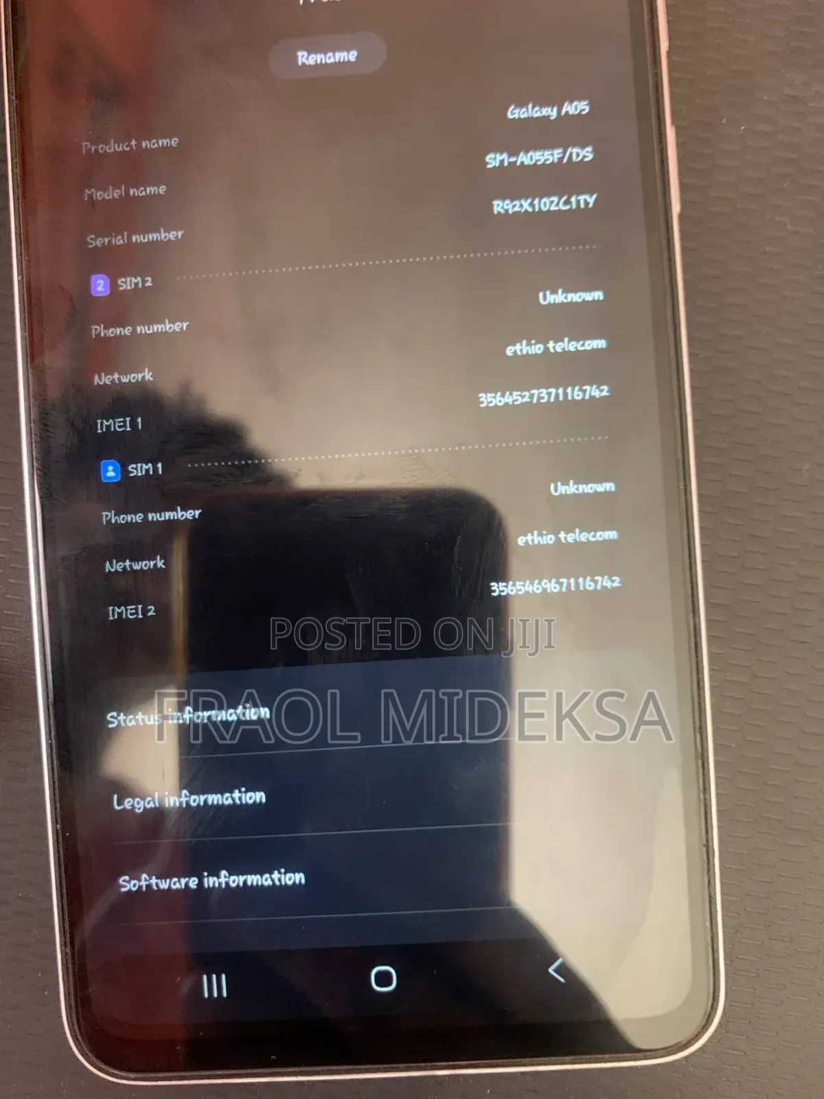 Samsung Galaxy A05 64 GB White