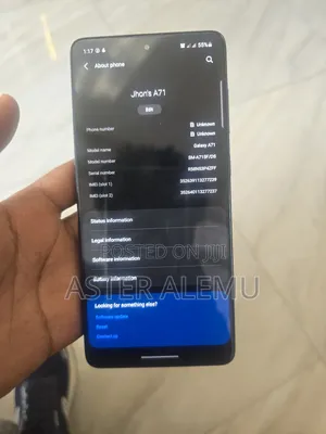 Samsung Galaxy A71 128 GB Black