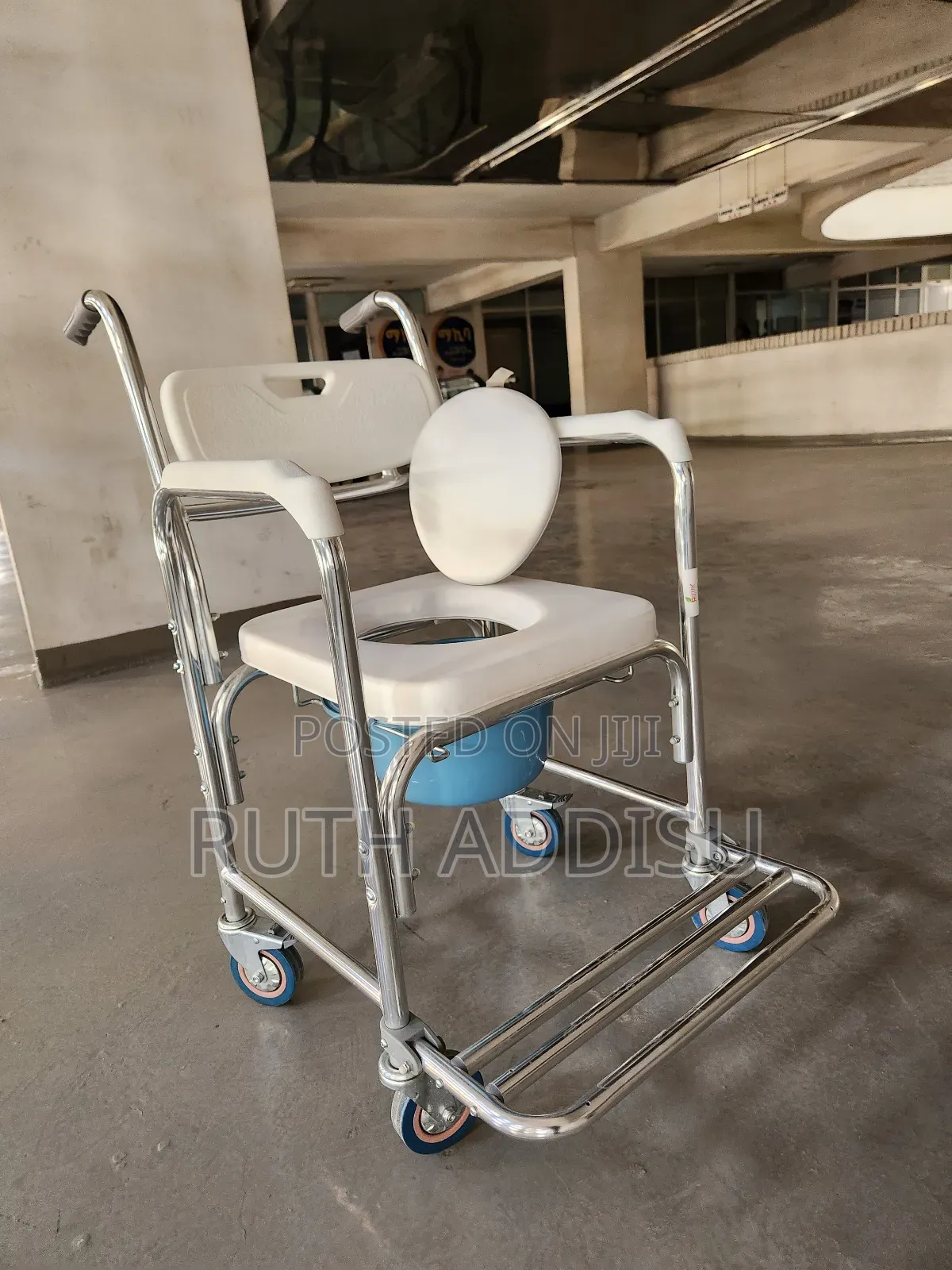 Commode Toilet Wheelchair鳵不almunium Removable Popo Wheelchair Commode