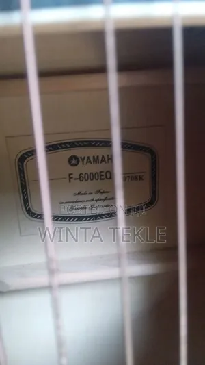 Guitar Semi Acustic Yamaha F6000