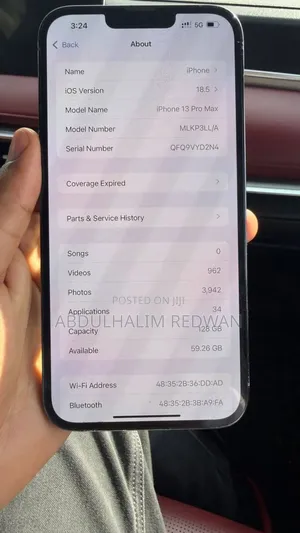 Apple iPhone 13 Pro Max 128 GB Silver