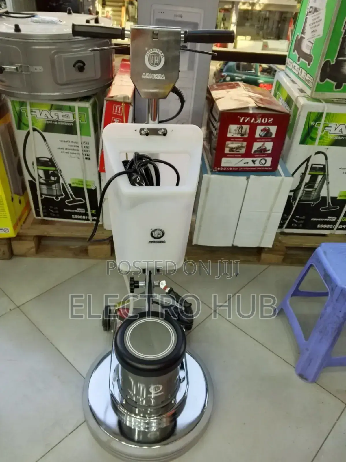 የመሬት ማጽጃና ማጠቢያ ማሽን