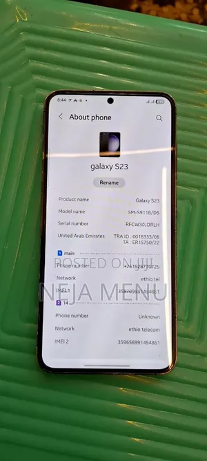 Samsung Galaxy S23 256 GB Black