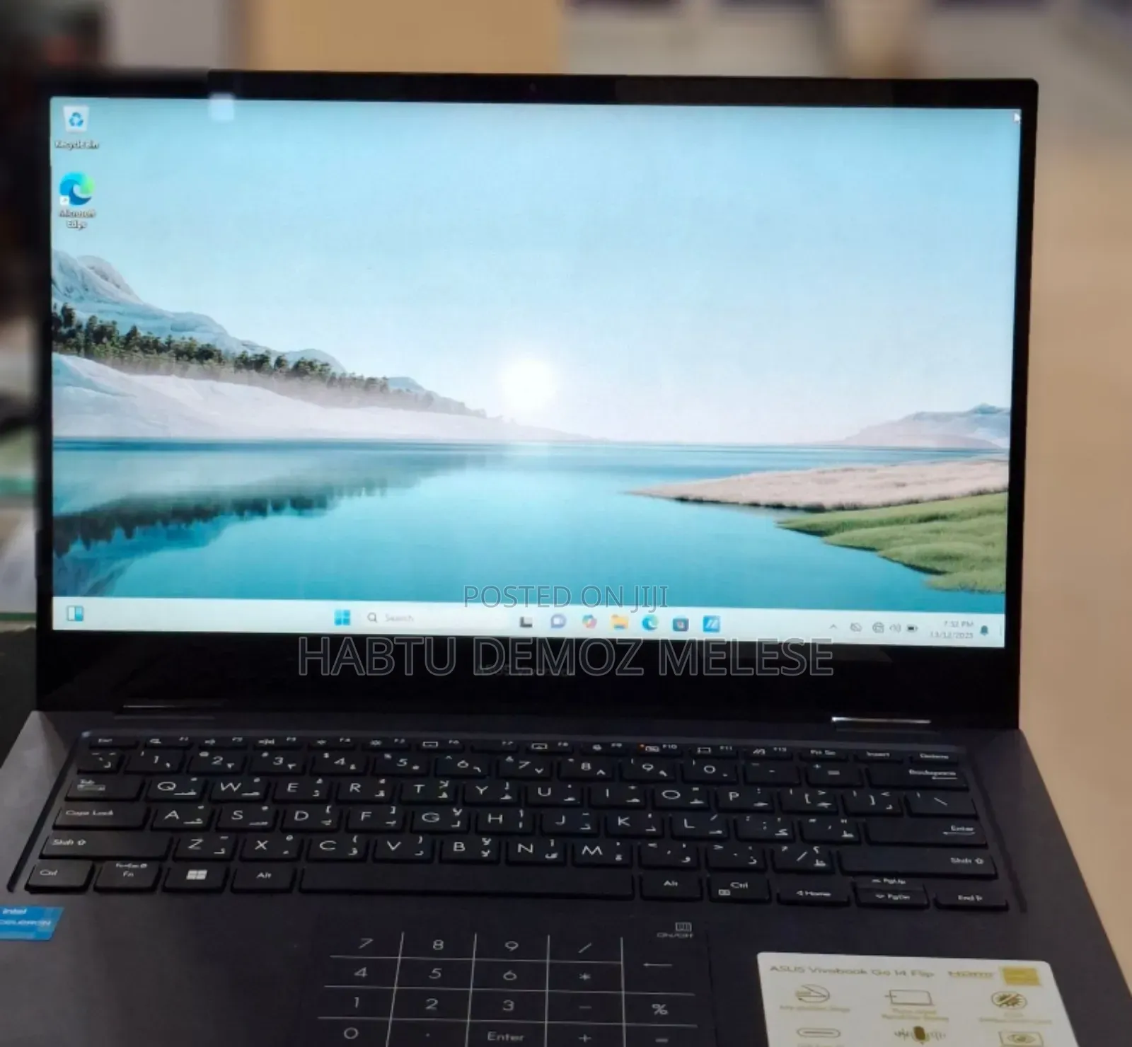 New Laptop Asus VivoBook Flip 14 TP410UA 4GB Intel Core I5 SSD 128GB