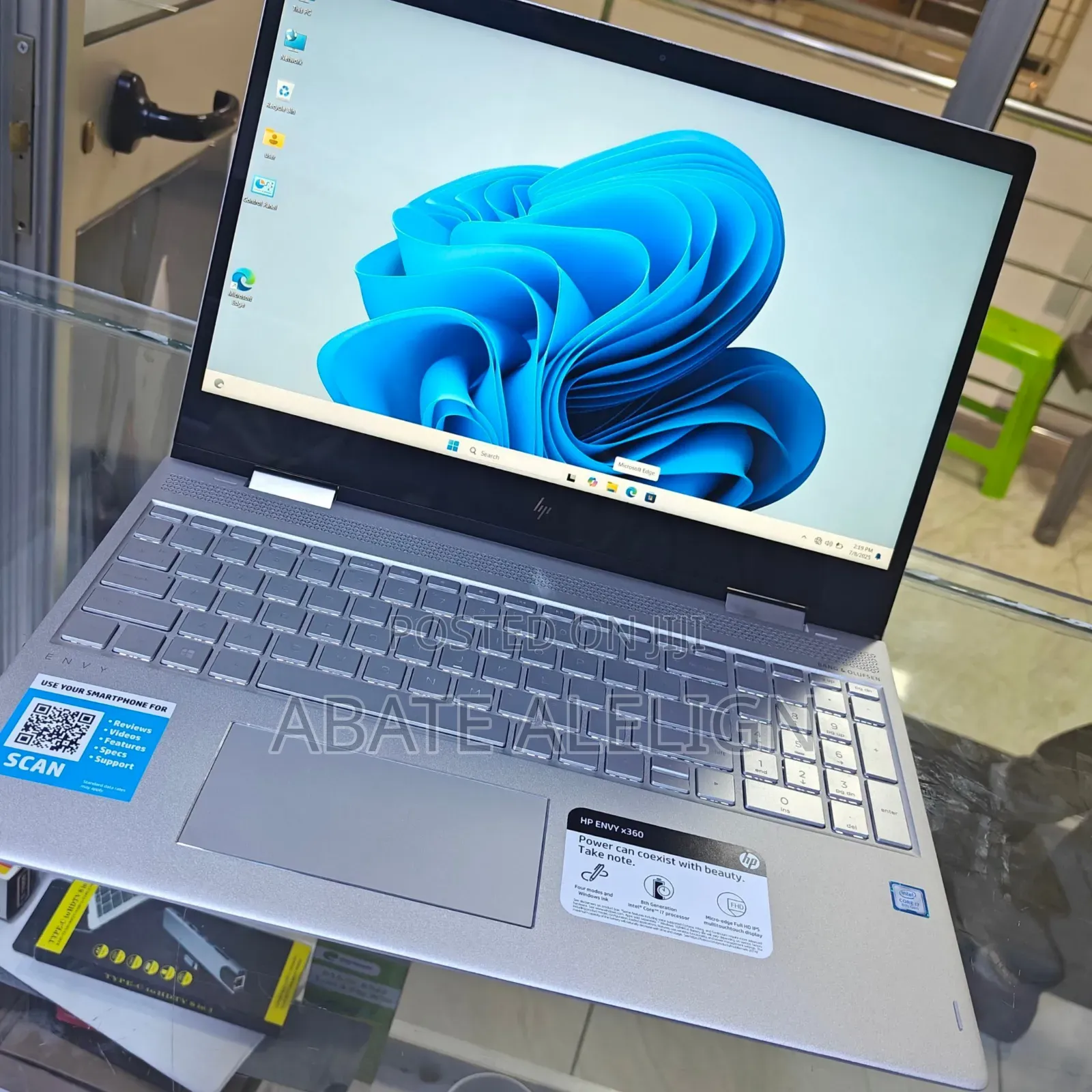 New Laptop HP Envy X360 16GB Intel Core I7 SSD 512GB