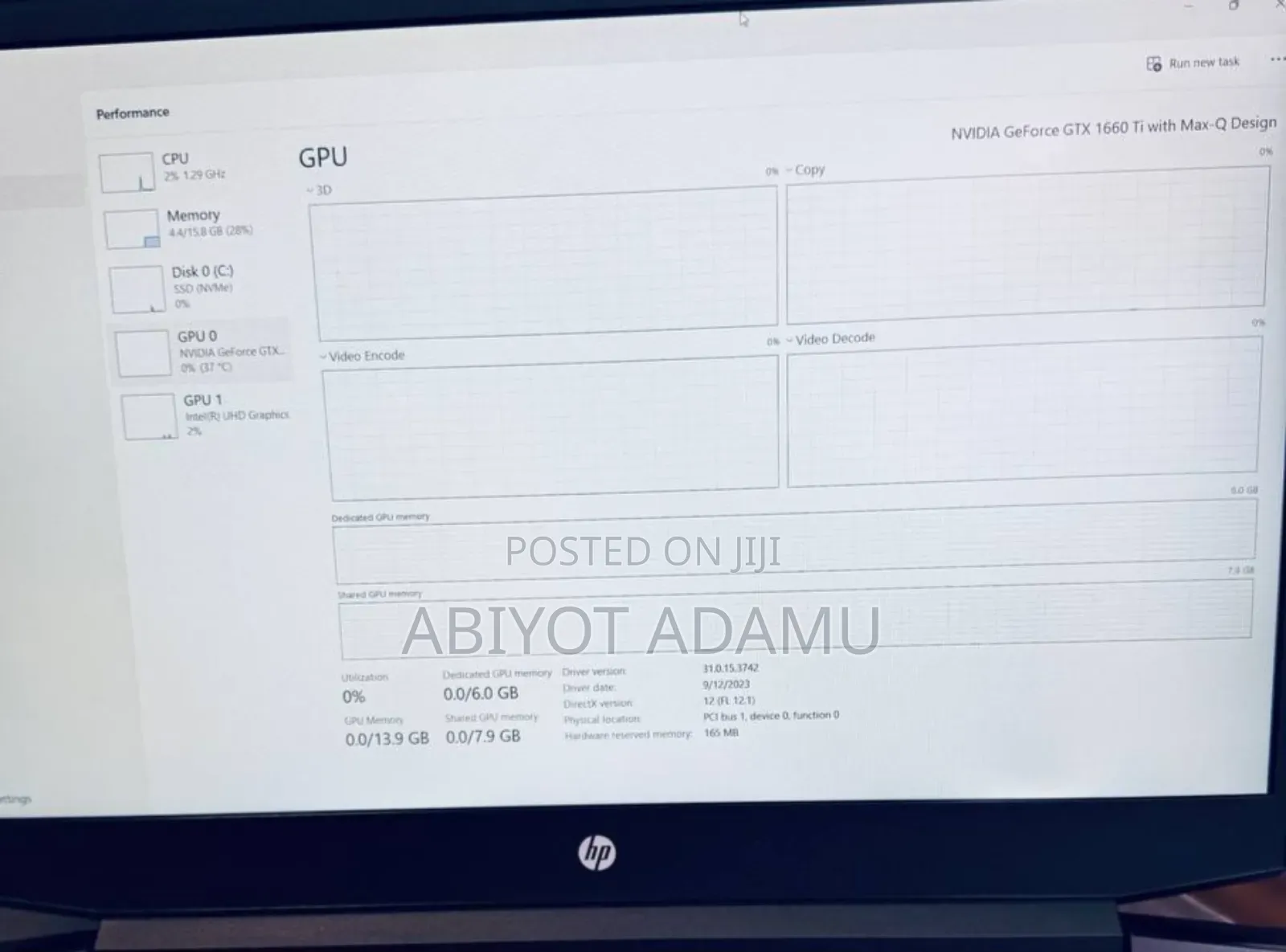 Laptop HP Pavilion 15 16GB Intel Core I5 SSD 512GB