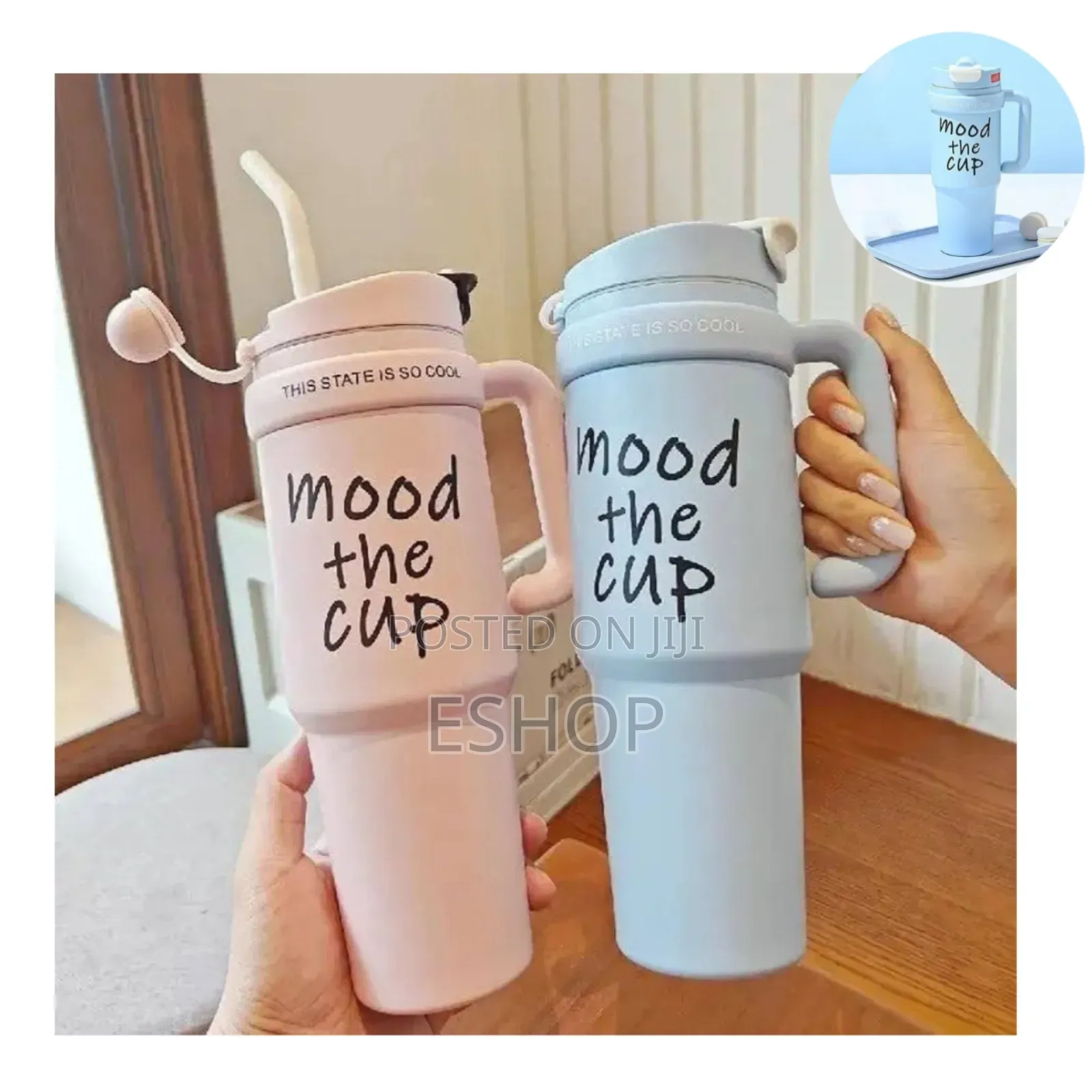 1-Liter Giant Tumbler for All-Day Beverage Perfection