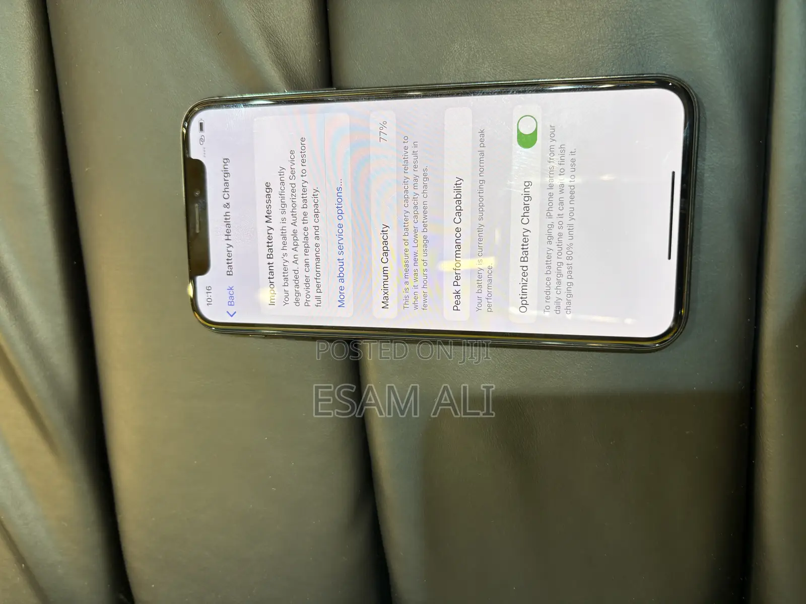 Apple iPhone X 256 GB Black