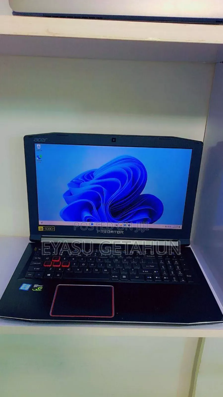 New Laptop Acer Predator Helios 300 16GB Intel Core I7 SSD 1T