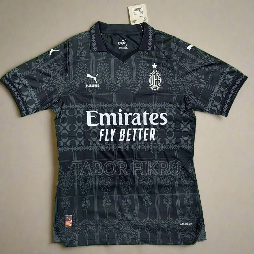 Ac Milan Black Jersey