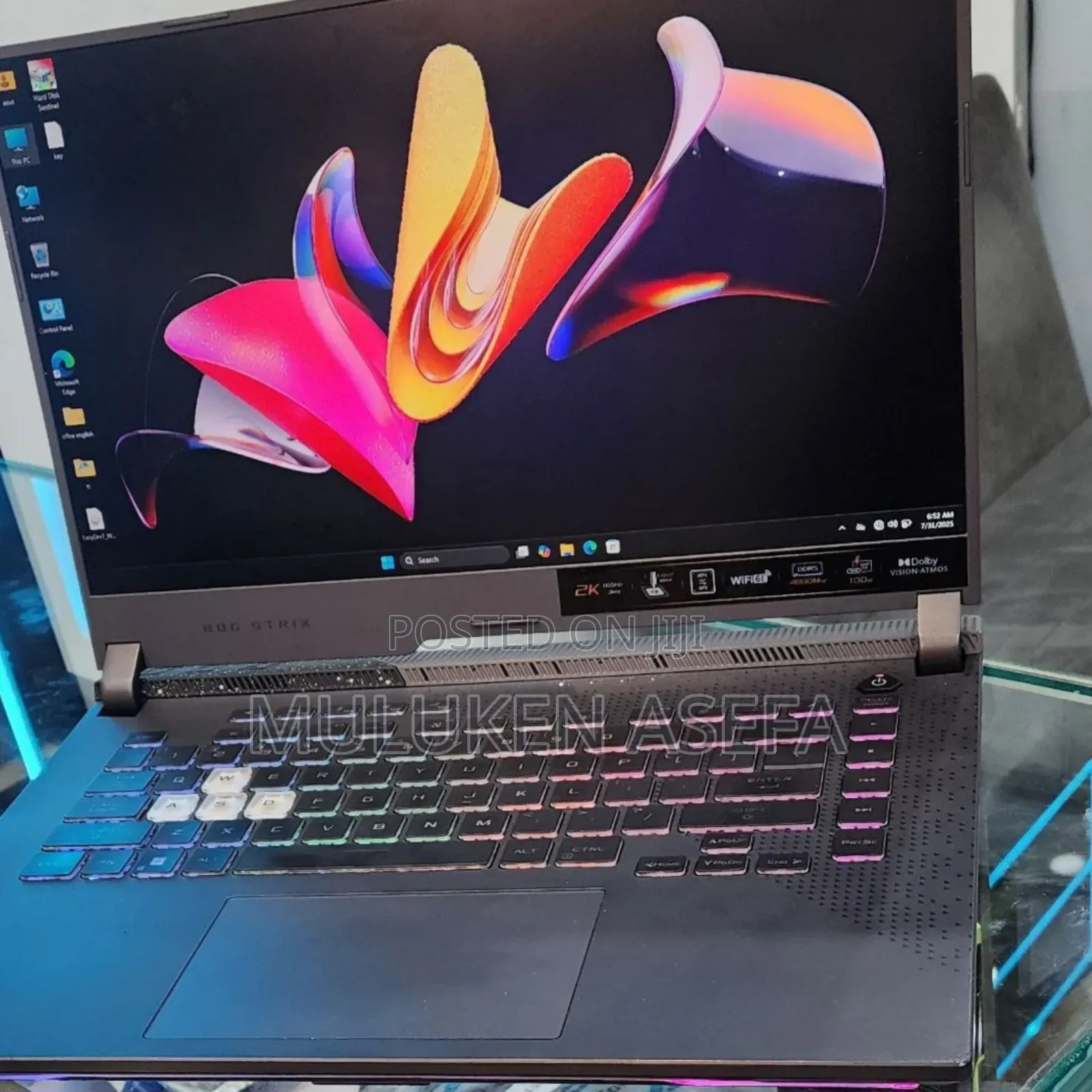 New Laptop Asus ROG Strix G15 16GB AMD Ryzen 7 SSD 512GB