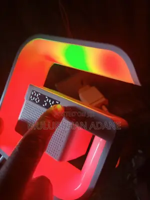 All-in-One Smart Led Wireless Charging Speaker