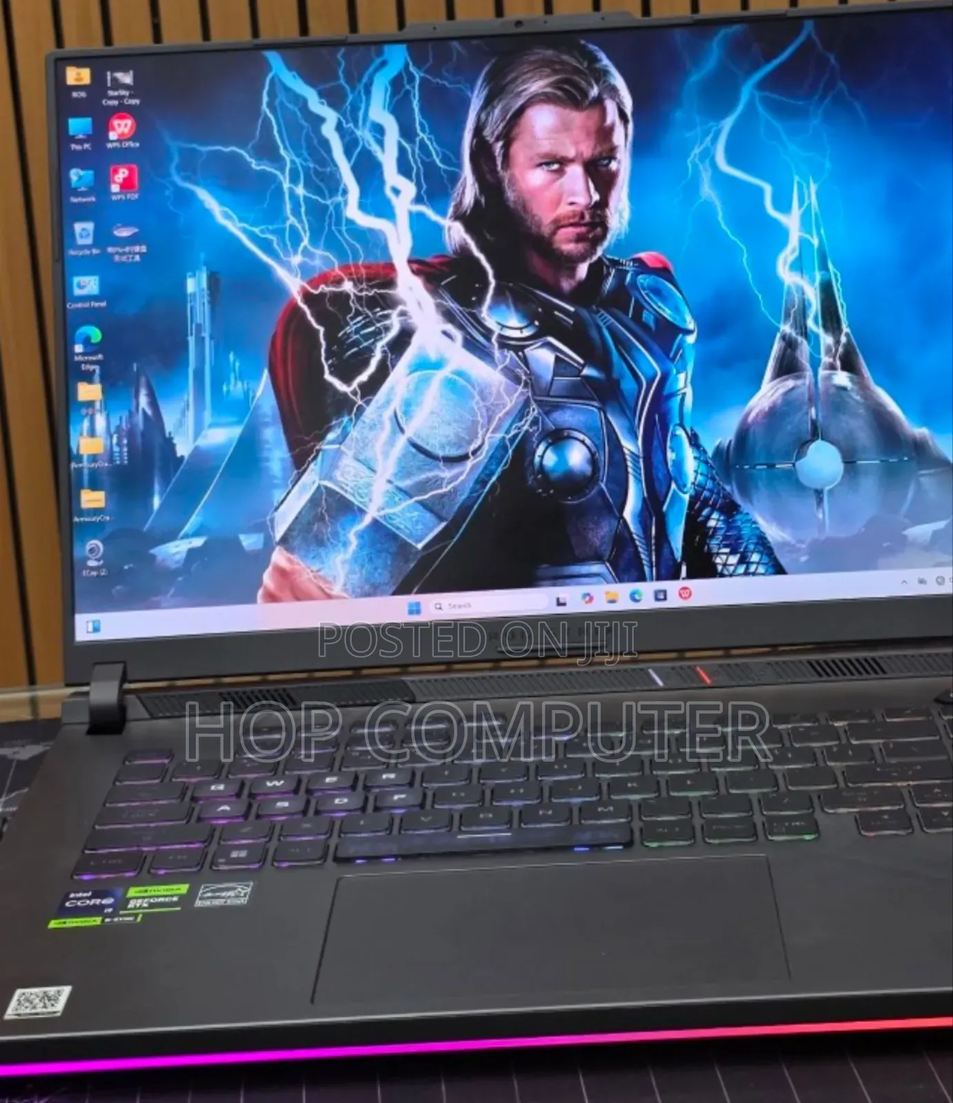 New Laptop Asus ROG Strix G16 G614 16GB Intel Core I9 SSD 1T