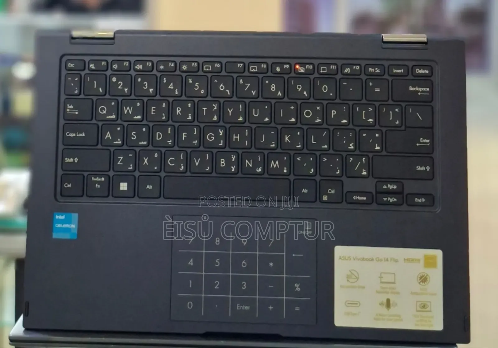 New Laptop Asus VivoBook Flip 14 TP410UA 4GB Intel Core 3 SSD 128GB