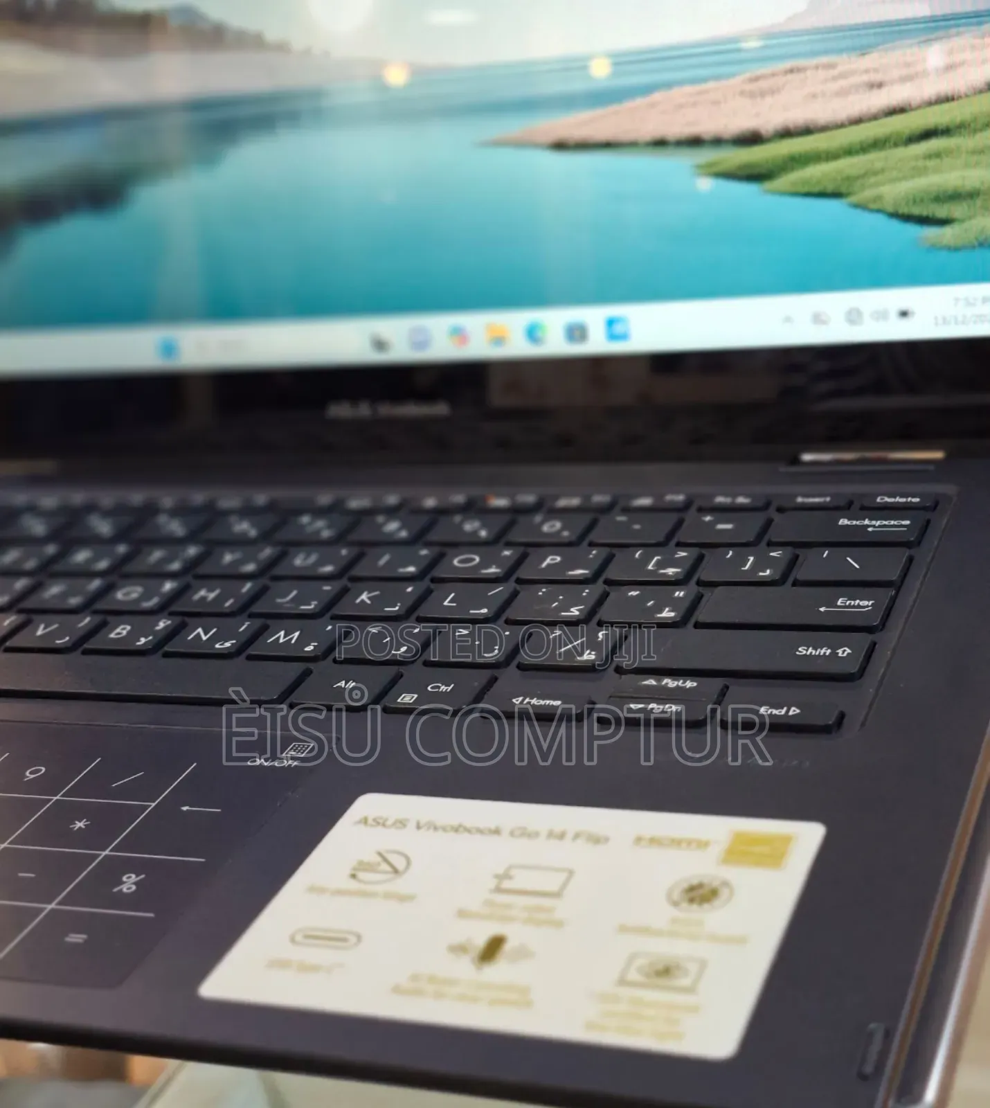 New Laptop Asus VivoBook Flip 14 TP410UA 4GB Intel Core 3 SSD 128GB