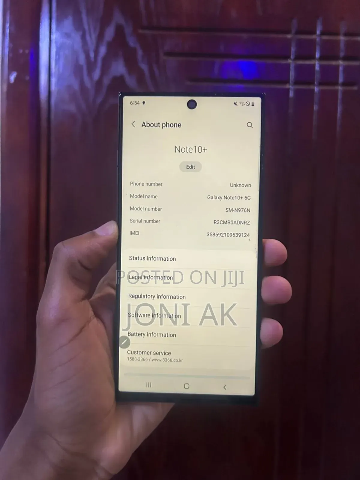 Samsung Galaxy Note 10 Plus 256 GB Black