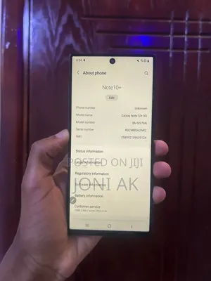 Samsung Galaxy Note 10 Plus 256 GB Black