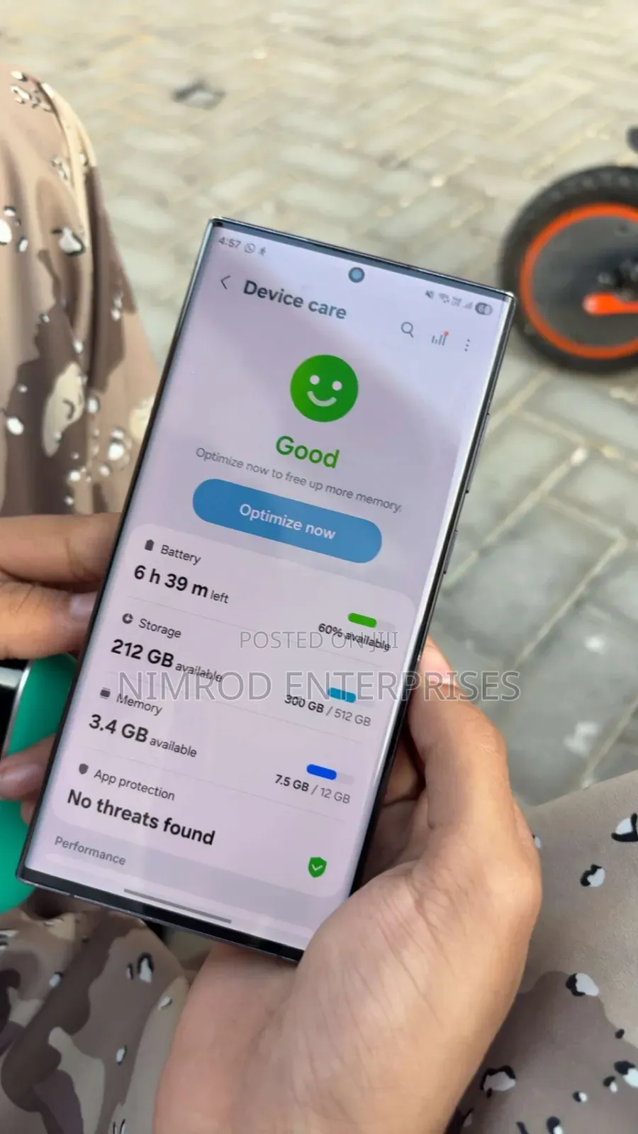 New Samsung Galaxy S22 Ultra 512 GB Black