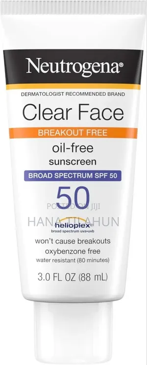 Neutrogena Clear Face Break-Out Free Liquid Lotion SPF 50