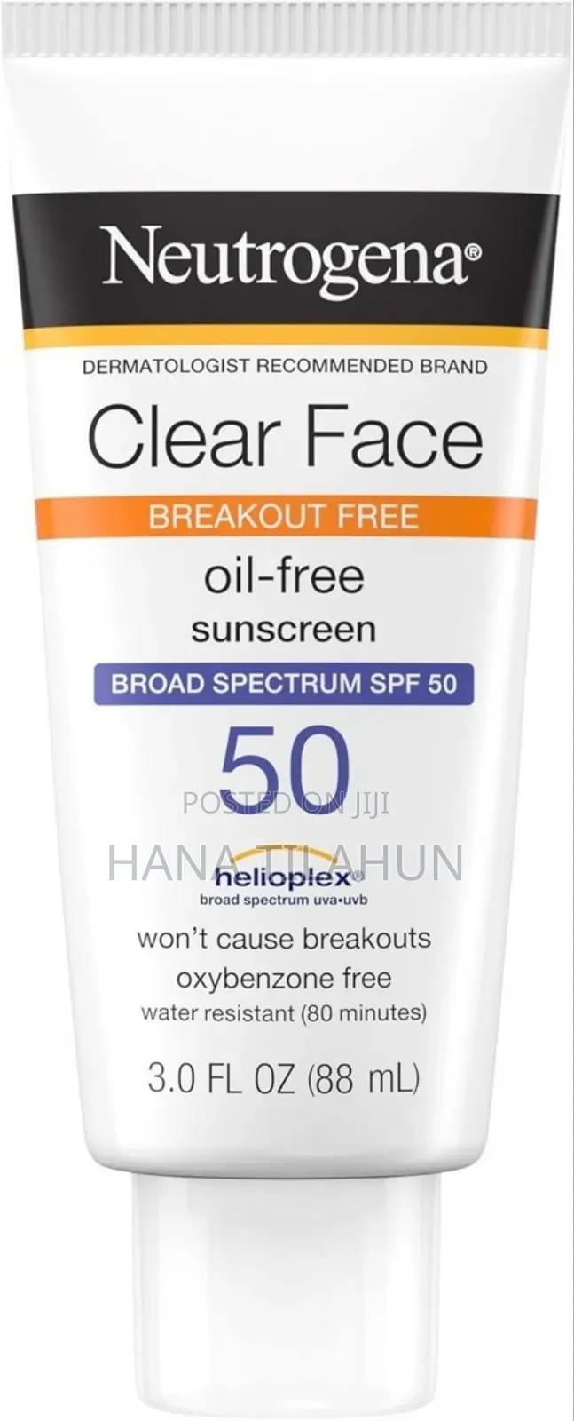 Neutrogena Clear Face Break-Out Free Liquid Lotion SPF 50