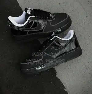 Nike Air Force 1 Low City Pack Paris Patent Fashion Shoes