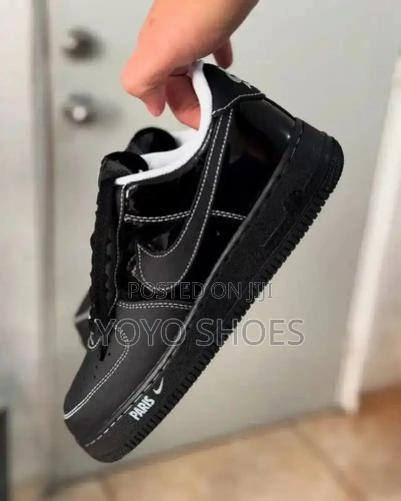 Nike Air Force 1 Low City Pack Paris Patent Fashion Shoes