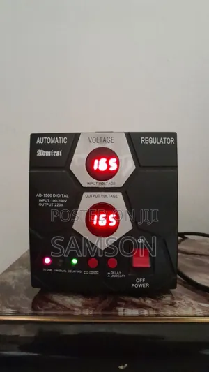 Automatic Voltage Regulator (Avr), Model Ad-1500 Digital.